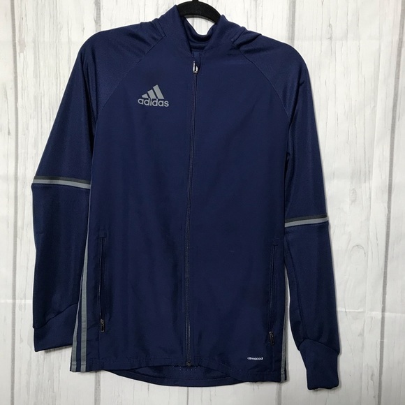 adidas Climacool Classic Stripe Track Jacket T126 - Picture 1 of 6
